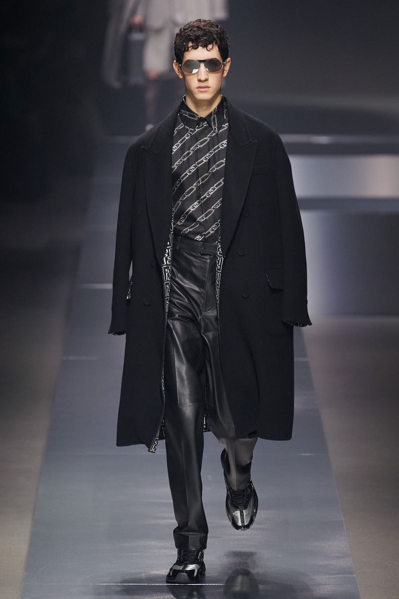 Fendi F/W 22 Men's Show runway visual